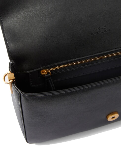 LOVE ONE Leather shoulder bag black-antique gold - Women&rsquo;s Bags