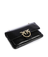 PINKO LOVE BAG Slim leather shoulder bag black limousine - matt gold - Women&rsquo;s Bags - 4