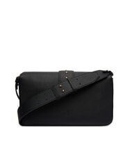 PINKO LOVE ONE Leather shoulder bag with flap black-antique gold - Women&rsquo;s Bags - 4