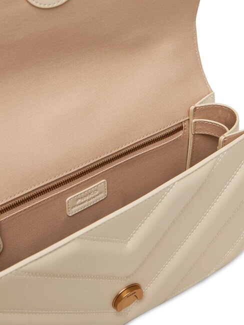 LOVE ONE CLASSIC Leather shoulder bag silk white-antique gold - Women&rsquo;s Bags