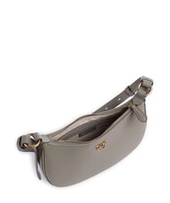 PINKO HALF MOON Leather shoulder bag walnut-antique gold - Women&rsquo;s Bags - 4