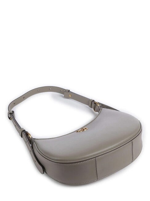 HALF MOON Leather shoulder bag walnut-antique gold - Women&rsquo;s Bags