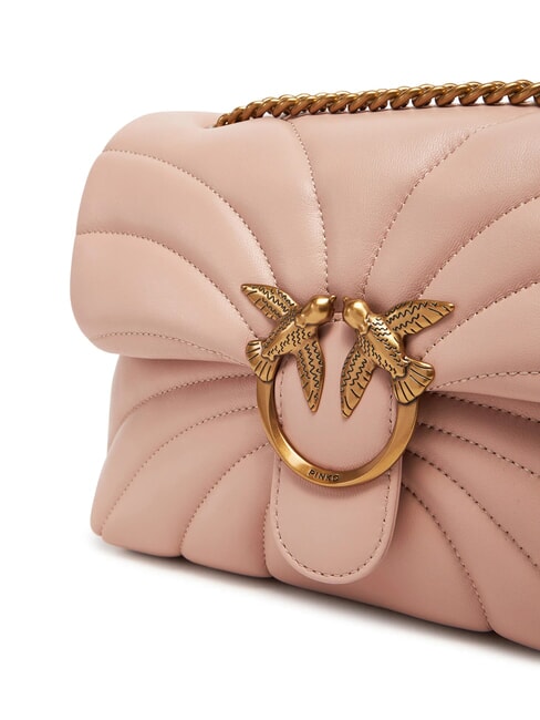 LOVE PUFF CLASSIC Nappa leather shoulder bag powder-antique gold - Women&rsquo;s Bags