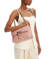 PINKO LOVE PUFF CLASSIC Nappa leather shoulder bag powder-antique gold - Women&rsquo;s Bags - 5