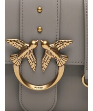 PINKO CLASSIC LOVE BAG One simply bag walnut-antique gold - Women&rsquo;s Bags - 4