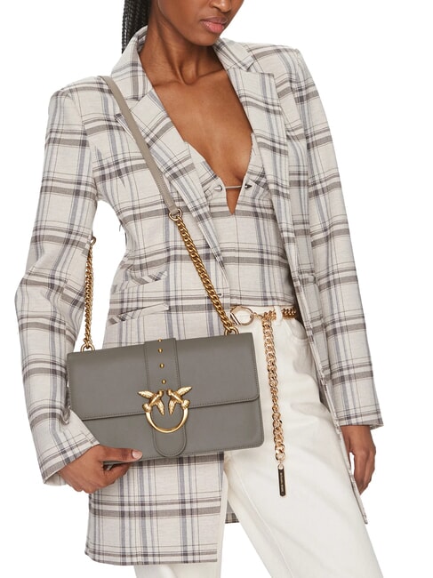 CLASSIC LOVE BAG One simply bag walnut-antique gold - Women&rsquo;s Bags