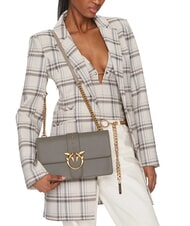 PINKO CLASSIC LOVE BAG One simply bag walnut-antique gold - Women&rsquo;s Bags - 5