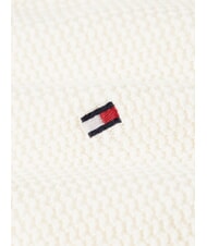 TOMMY HILFIGER TH Crew neck cotton sweater ivory petal - Men's Sweaters - 3