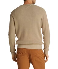 TOMMY HILFIGER TH Crew neck cotton sweater light blue - Men's Sweaters - 2