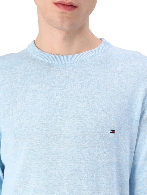 TH Linen blend crew neck sweater authenticstretch - Men's Sweaters