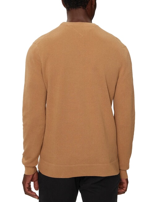 TH Honeycomb crew neck sweater safari canvas - Men's Sweaters
