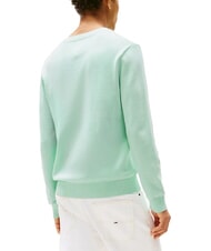 TOMMY HILFIGER TH JEANS Cotton crew neck sweater spring mint - Men's Sweaters - 2