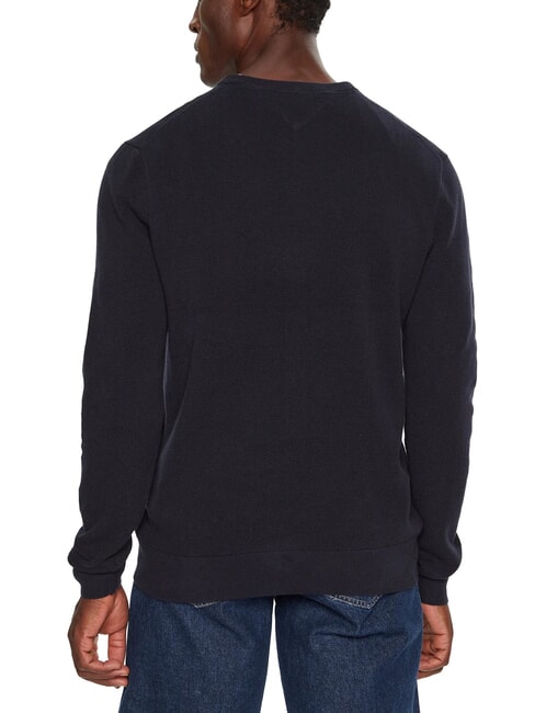 TH Honeycomb crew neck sweater desert sky - Men's Sweaters