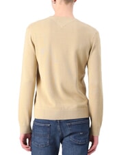 TOMMY HILFIGER TH JEANS Cotton crew neck sweater - Men's Sweaters