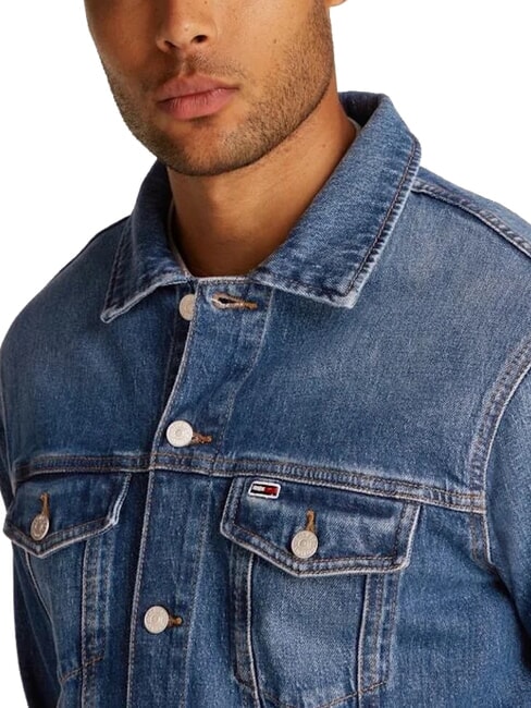 TH JEANS Cotton denim jacket dark denim - Men's Jackets
