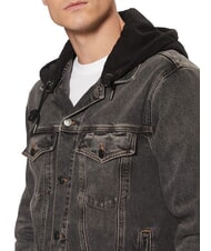 TOMMY HILFIGER TH JEANS Men's denim jacket denim grey - Men's Jackets - 4