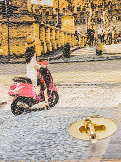 YESBAG Large shoulder bag with flap ROMAN HOLIDAY - Women&rsquo;s Bags