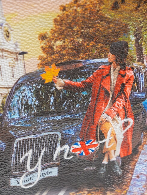 YESBAG Round backpack with two compartments London tourist - Women&rsquo;s Bags