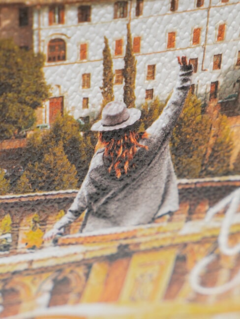 YESBAG Hobo shoulder bag Rome landscape - Women&rsquo;s Bags