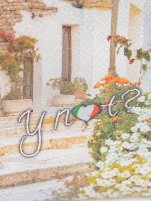 YESBAG Medium clutch bag with cuff Puglia summer - Women&rsquo;s Bags