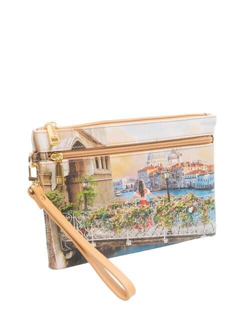 YESBAG Medium clutch bag with cuff flowery canal - Women&rsquo;s Bags