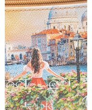 YNOT YESBAG Medium clutch bag with cuff flowery canal - Women&rsquo;s Bags - 3