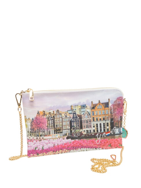 YESBAG Clutch bag with metal shoulder strap tulips - Women&rsquo;s Bags