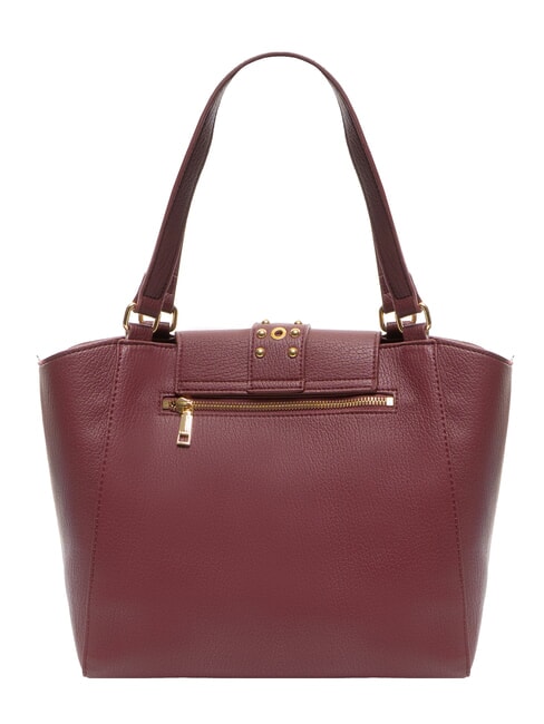 ROCKER Shopping bag with buckle and studs wine - Women&rsquo;s Bags