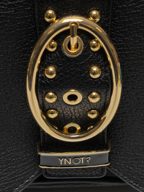 ROCKER Backpack with buckle and studs BLACK - Women&rsquo;s Bags