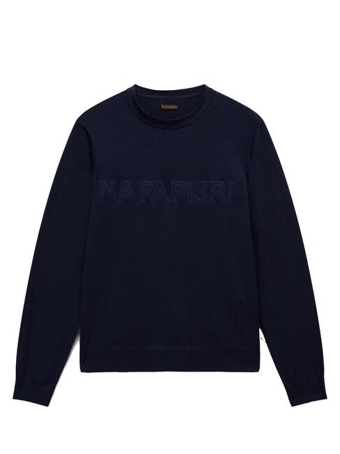 D-AMBRA Cotton sweater blu marine - Men's Sweaters