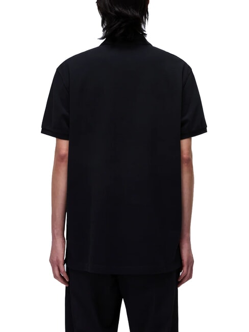 E-CLANIS Cotton polo shirt black beauty - Polo shirt