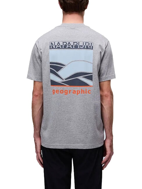 S-SOVANA Cotton T-Shirt medium gray melange - T-shirt