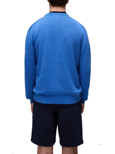 D-AMBRA Cotton sweater ultramarine - Men's Sweaters