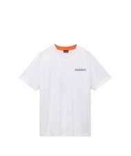 NAPAPIJRI S-SOVANA Cotton T-Shirt white heron - T-shirt - 4