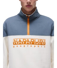 NAPAPIJRI B-SATURNIA Cotton sweatshirt white whisper - Sweatshirts - 3