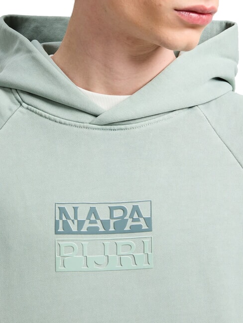 B-CORTONA Hoodie green mil - Sweatshirts