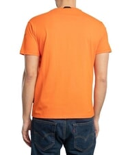 NAPAPIJRI S-BADGE Cotton T-Shirt orange red - T-shirt - 2