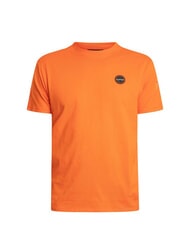 NAPAPIJRI S-BADGE Cotton T-Shirt orange red - T-shirt - 3