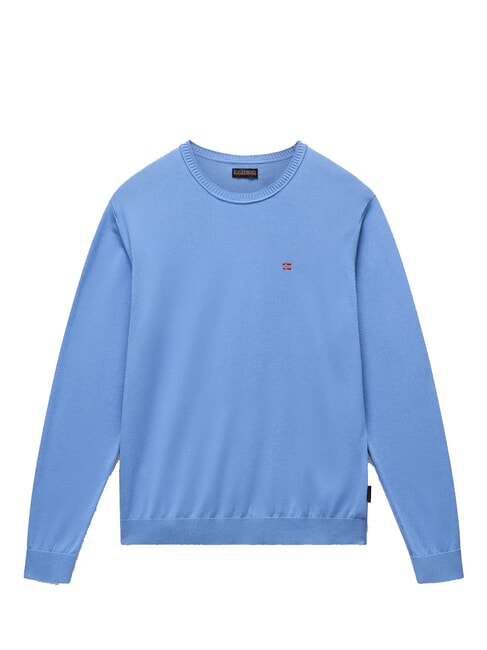 DECATUR Cotton sweater ultramarine - Men's Sweaters