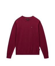 NAPAPIJRI DECATUR Cotton sweater Tibetan red - Men's Sweaters - 3