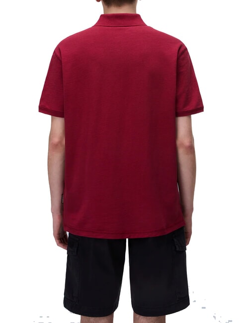 EBEA Short-sleeved polo shirt Tibetan red - Polo shirt