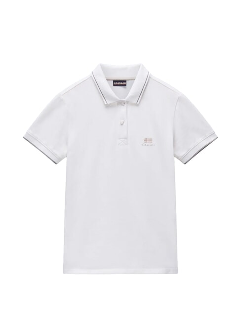 E-NINA Short-sleeved polo shirt white heron - Polo shirt