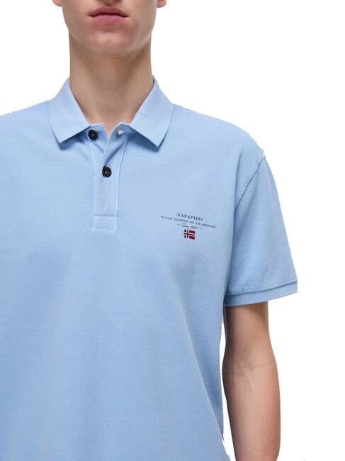 ELBAS JERSEY Micrologist cotton polo shirt sparkly/petunia - Polo shirt