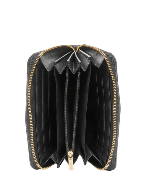 LOVERS Large zip-around wallet BLACK - Women&rsquo;s Wallets