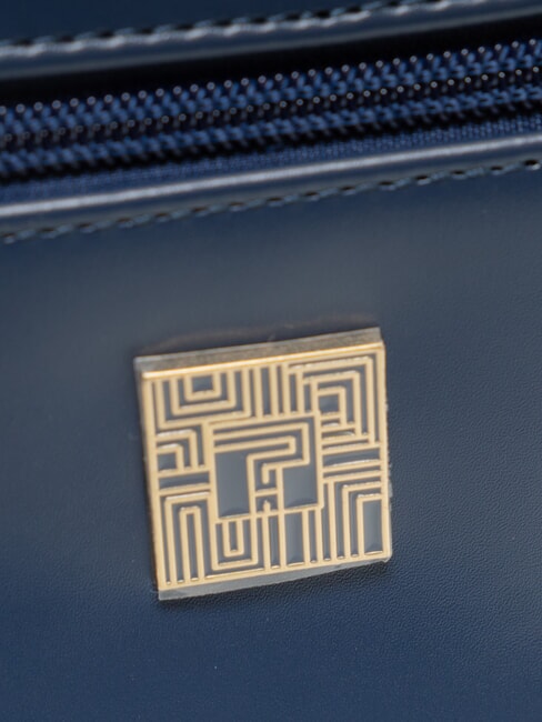 LUCY Medium clutch bag with cuff navy - Women&rsquo;s Bags