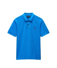 NAPAPIJRI ELBAS JERSEY Micrologist cotton polo shirt French blue - Polo shirt - 3