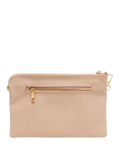 LUX Flat clutch bag with shoulder strap caramel - Women&rsquo;s Bags
