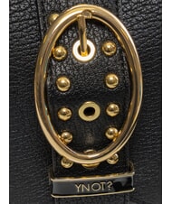 YNOT ROCKER Shoulder bag with studs BLACK - Women&rsquo;s Bags - 3