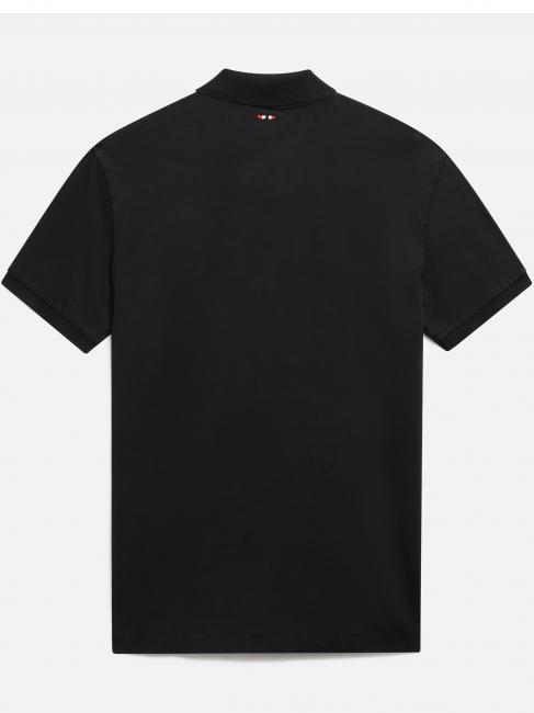 ELBAS JERSEY Micrologist cotton polo shirt black 041 - Polo shirt