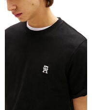 TOMMY HILFIGER TH Monogram logo T-shirt black - T-shirt - 3
